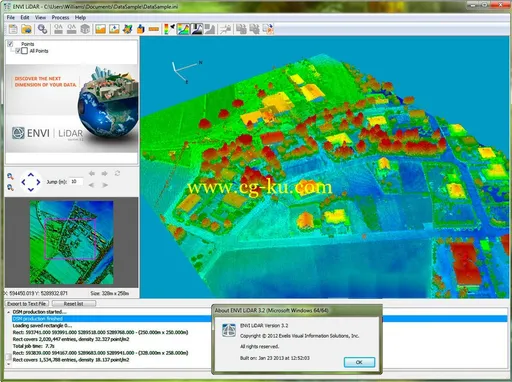 Exelis ENVI LiDAR 3.2 X64的图片2