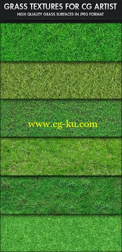 草贴图集合CG Artist Grass Textures的图片1