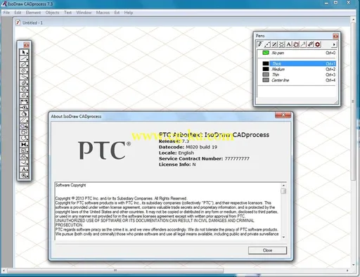 PTC Arbortext IsoDraw CADprocess 7.3 M020的图片2