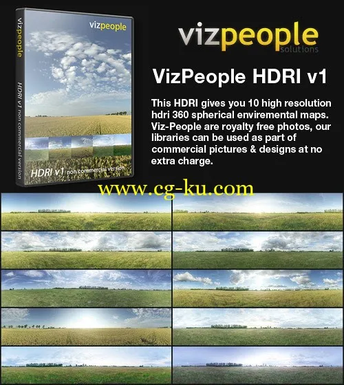 VizPeople HDRI Vol.1的图片1