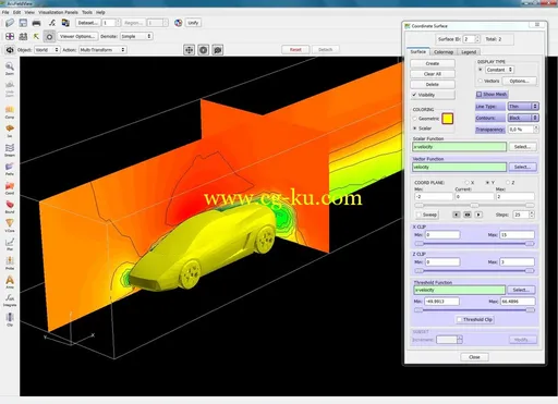 Altair Virtual Wind Tunnel 12.1 X32/X64的图片3