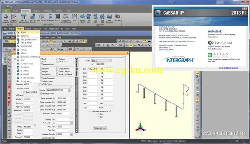 Intergraph CAESAR II 2013 R1 V6.10的图片2