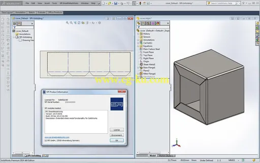 SPI SheetMetalWorks 2014 For SolidWorks 2014 X32/X64的图片3