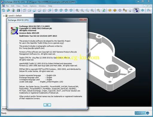 Delcam Exchange 2014 R3 Win32/64 Multilingual CAD数据接口模块的图片3