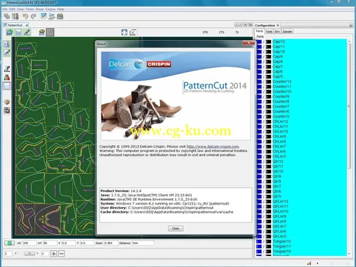 Delcam Crispin PatternCut 2014 R1 SP1 MULTILANG X86/x64的图片3
