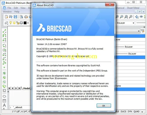 BricsCAD Platinum 14.2.06 Revision 33407的图片3