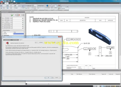 SolidWorks Inspection Pro For SolidWorks 2014 SP3 X86/x64 Multilingual的图片2