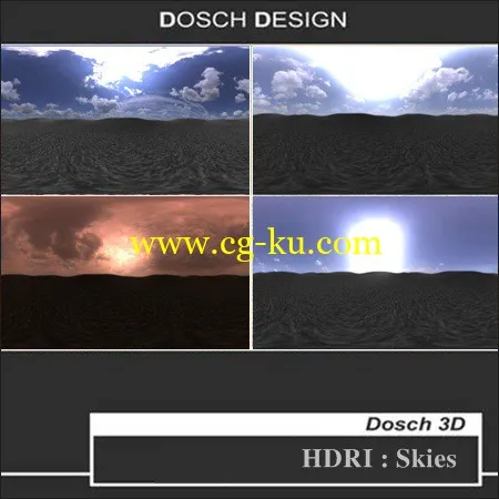 DOSCH 出品 – HDRI  Skies的图片1