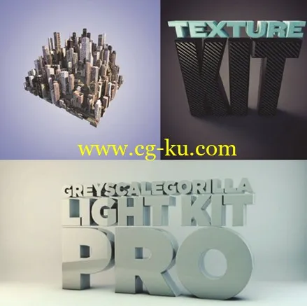 Greyscalegorilla – HDRI Light Kit ProCity kit  Texture Kit的图片1