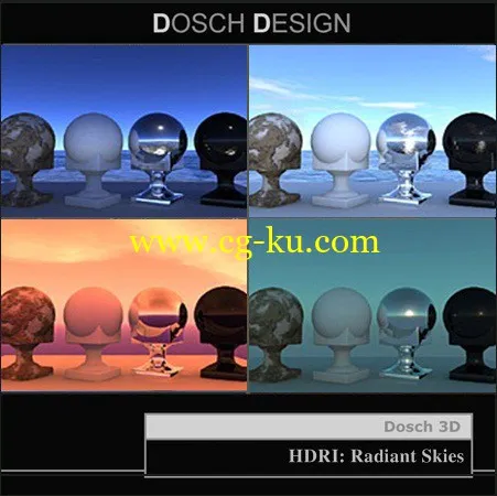 DOSCH DESIGN – HDRI Radiant Skies的图片1