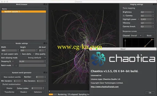 Chaotica Studio 1.5.5 MacOSX的图片2