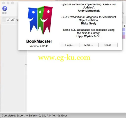 BookMacster 1.22.41 MacOSX的图片2