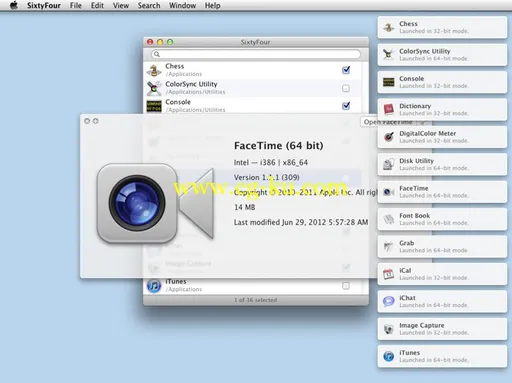 SixtyFour V1.5.0 MacOSX的图片1