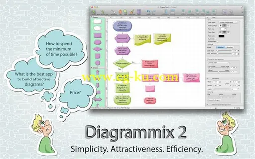 Diagrammix 2.9.17 MacOSX的图片1
