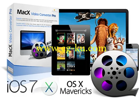 MacX Video Converter Pro 5.5.5 MacOS X的图片1