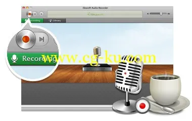 ISkysoft Audio Recorder 2.1.3 MacOSX的图片1