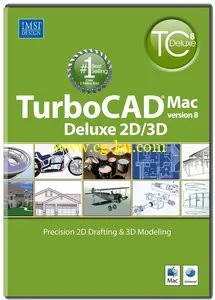 TurboCAD Mac Deluxe 8.0.4 Build 1146 MacOSX的图片1
