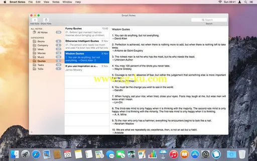 Smart Notes 6.0 MacOSX的图片1