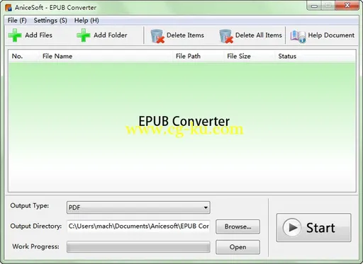 AniceSoft EPUB Converter 9.3.2 MacOSX的图片1