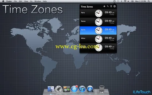 Time Zones 2.1 Retail MacOsX的图片1