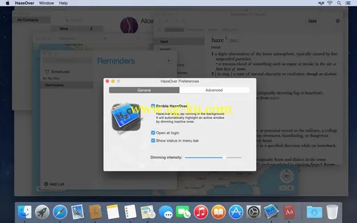 HazeOver 1.4.4 Retail Multilingual MacOSX的图片1