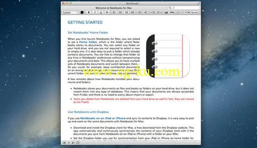 Notebooks For Mac 1.2.1 MacOSX的图片2