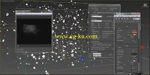 3ds Max Creating Ground Explosion using Particle Flow and FumeFX Tutorial的图片1