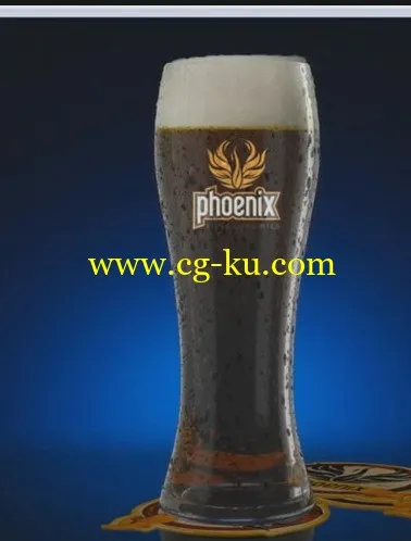 3ds Max - Creating a Realistic Beer Simulation using Phoenix FD Tutorial的图片1