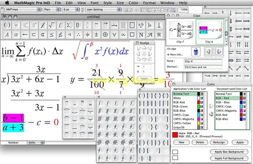 MathMagic Pro Edition For Adobe InDesign 9.14 Build 15 MacOSX的图片1