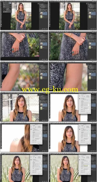 Lynda – Portrait Project Fixing a Distracting Background的图片1