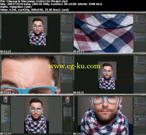 Editorial Portrait Retouching In Photoshop – Very Popular的图片1