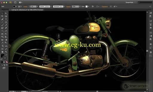 Train simple–ilustrator CS5的简单介绍的图片1