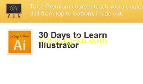 Tuts+ Premium – 30 Days to Learn Illustrator高级教程新手勿看的图片1