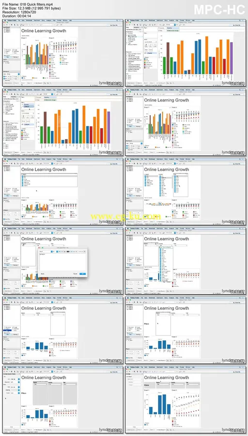 Lynda – Creating Interactive Dashboards In Tableau的图片2