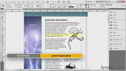 Lynda – Up And Running With InDesign With Deke McClelland的图片2