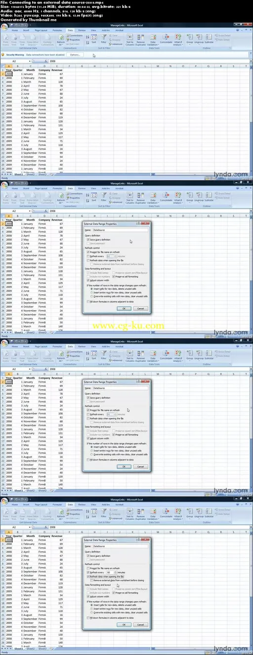 Lynda – Excel 2007: Introduction To Formulas And Functions的图片2