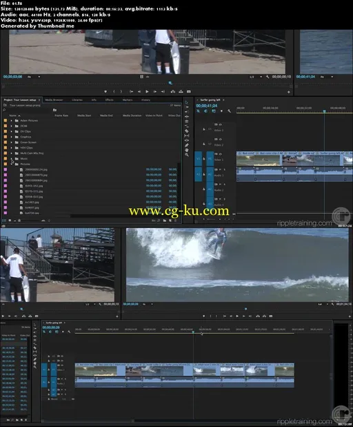 Ripple Training – Editing In Premiere Pro CC 2015的图片2