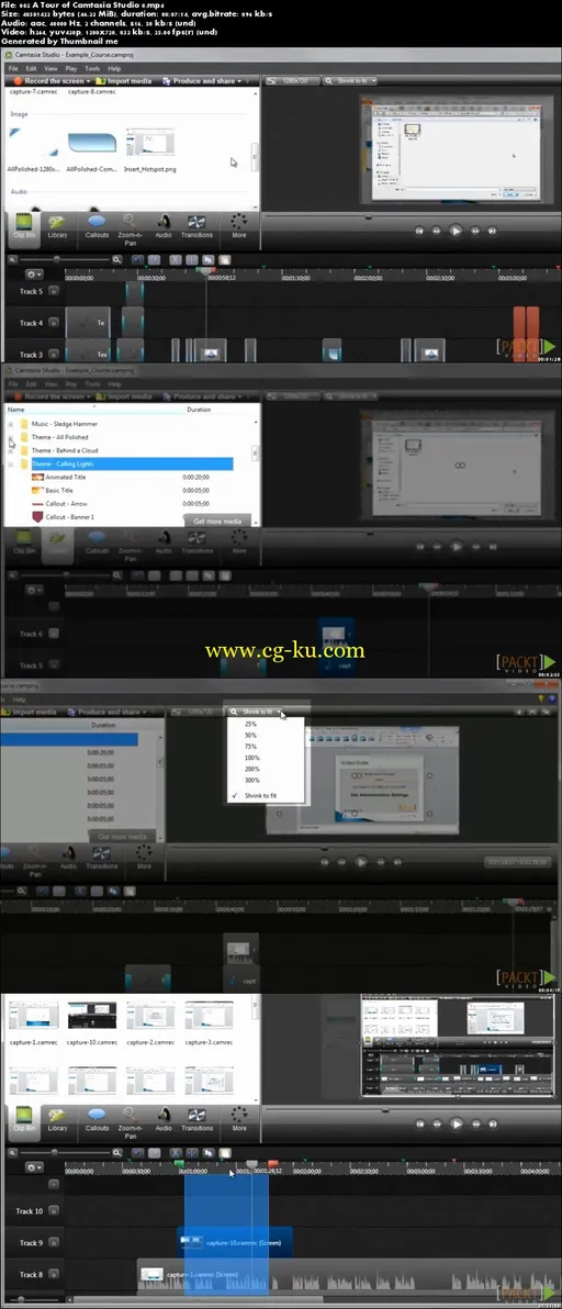 Building An E-Learning Course With Camtasia Studio 8的图片2