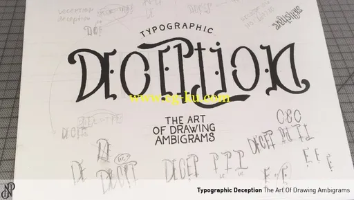 Typographic Deception: The Art Of Drawing Ambigrams的图片1