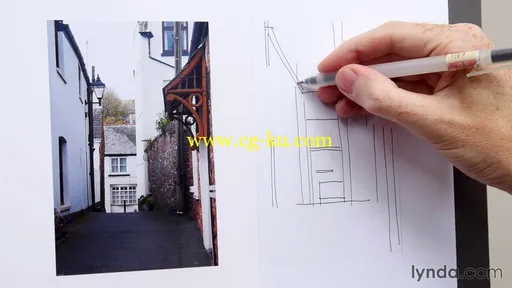 Foundations Of Drawing: Urban Sketching With Will Kemp (2015)的图片2