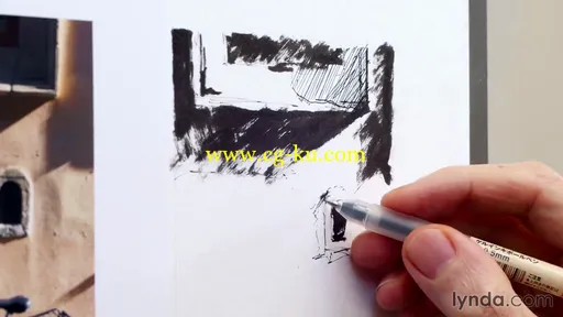 Foundations Of Drawing: Urban Sketching With Will Kemp (2015)的图片3