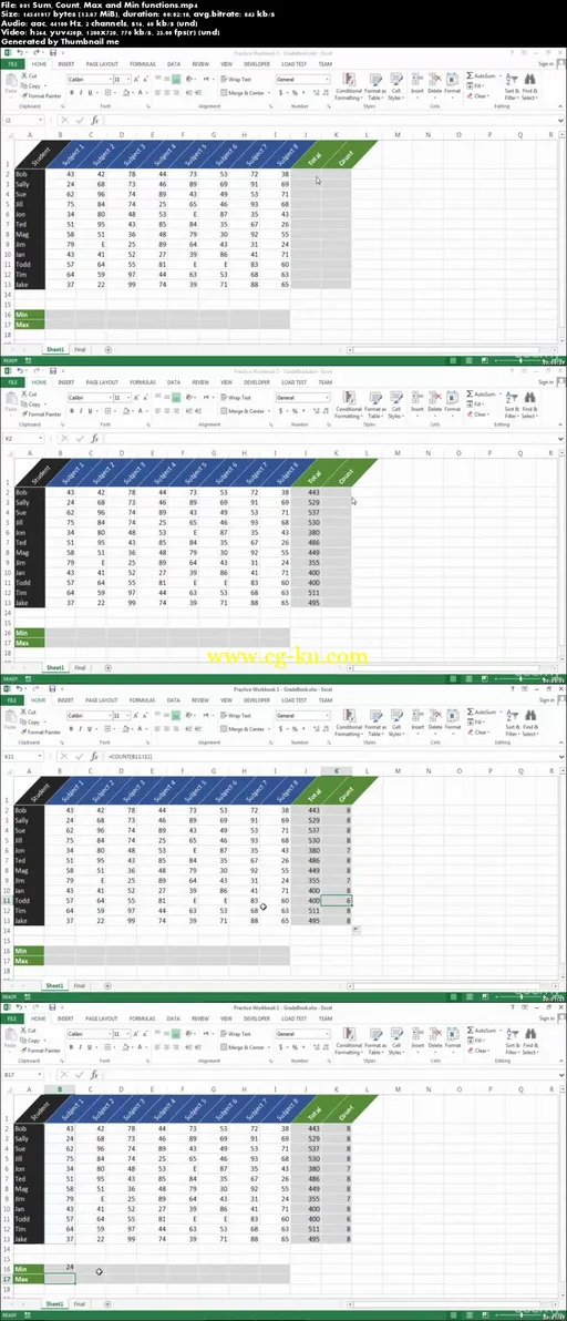 Excel 2013: Common Math Functions In 30 Mins的图片2