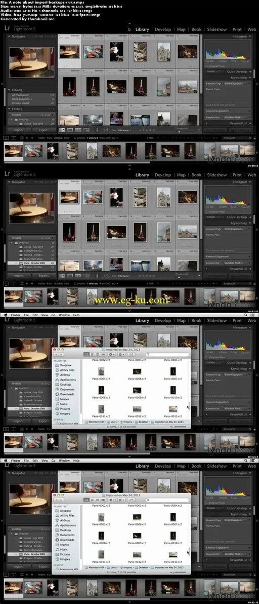 Lynda – Lightroom 5: 01 Organizing Your Photos的图片2