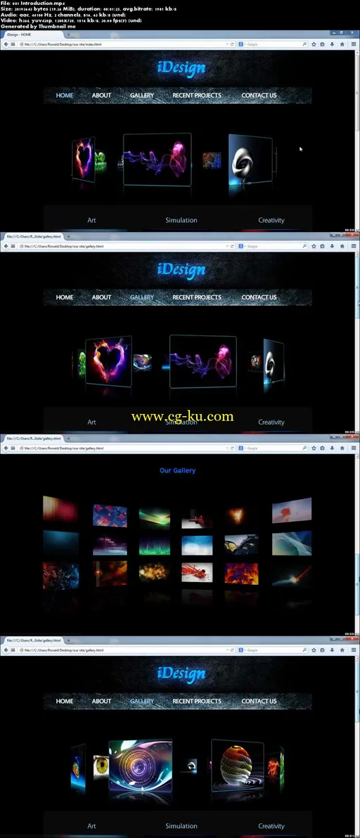 Learn Web Design With Amazing 3D Effects的图片2