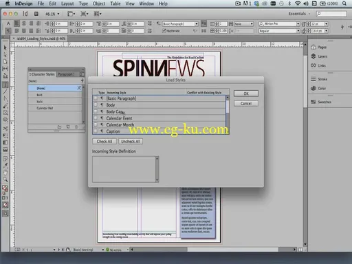 LearnNowOnline – InDesign CC In-Depth, Part 2: Styles And Libraries的图片3