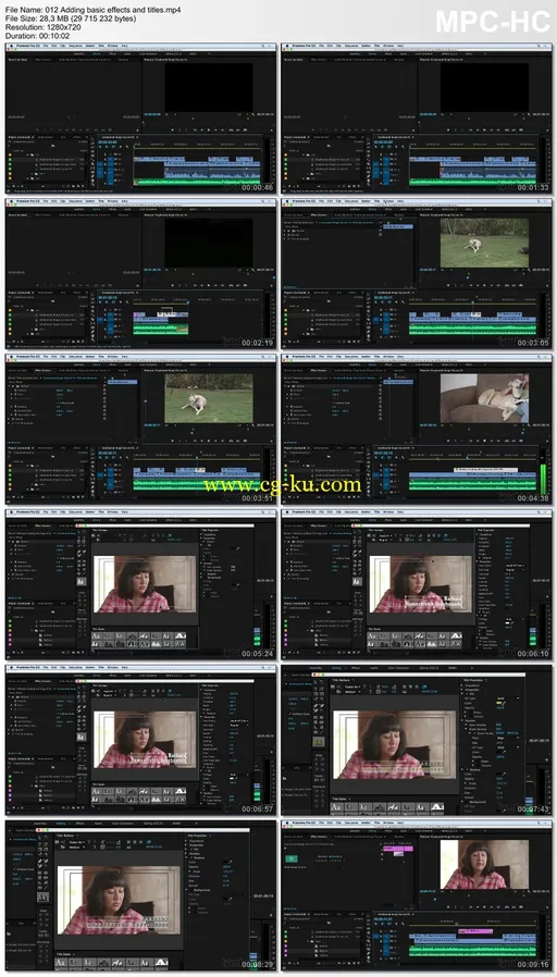 Lynda – Getting Started With Premiere Pro CC (2015)的图片2