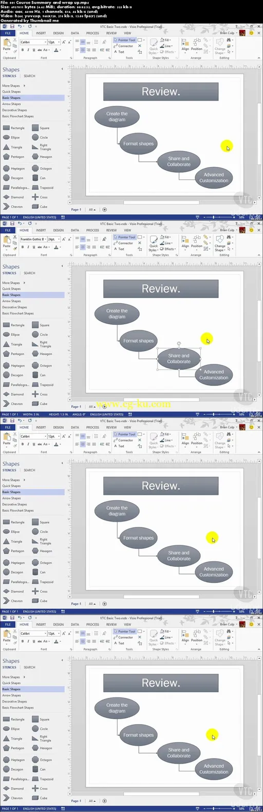 Microsoft Visio 2013 – Like A Boss. A Comprehensive Course.的图片2