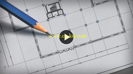 Drawing a Column Grid in AutoCAD的图片1