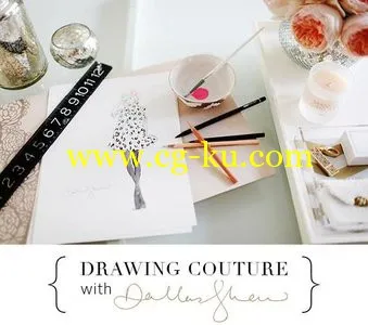 Drawing Couture: Turning Fashion Designs Into Art的图片1