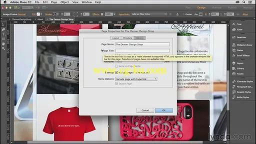 Lynda – Creating A Small-Business Website With Adobe Muse的图片2